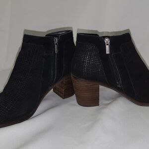 Lucky Brand Black Ankle Boots